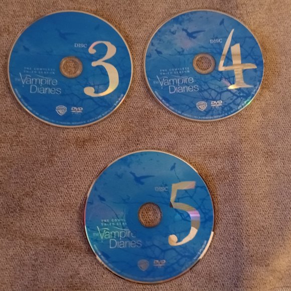 THE VAMPIRE DIARIES THE COMPLETE THIRD SEASON DVD TV SERIES SET - Picture 4 of 4